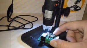 USB Цифровой  микроскоп для радиолюбителя из китая