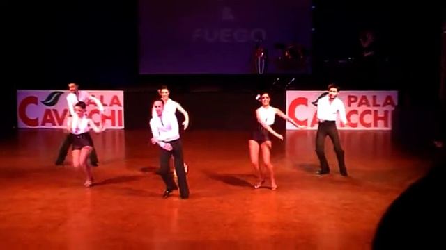 Alma y Fuego Show al Bologna Salsa Festival 2012 смотреть онлайн