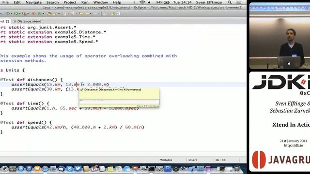 JDK IO 2014 - Xtend In Action - Sven Efftinge & Sebastian Zarnekow смотреть онлайн
