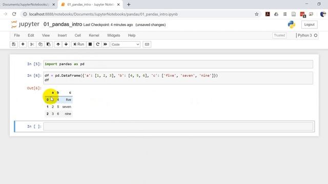 Pandas Python Tutorial for Beginners: Create and Subset Dataframes смотреть онлайн