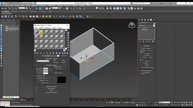 3ds max tutorial - How to use improt autocad files and extrude it. смотреть онлайн