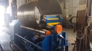 Четырехвалковые вальцы ВМПП, гибка листа 8мм