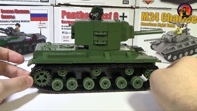 Легендарный КВ-2 - конструктор от COBI - Военная Академия, выпуск #23 смотреть онлайн