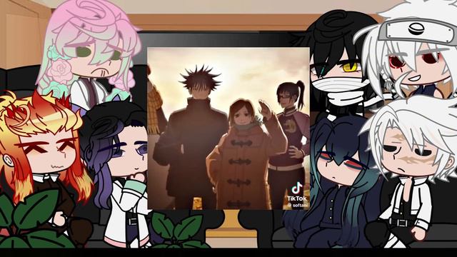 Hashira React To Giyuu As Megumi Fushiguro | Christmas Special | Kny X JJK |