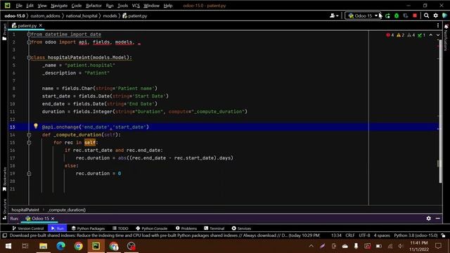 How to use onchange decorator with multiple fields in odoo 15 смотреть онлайн