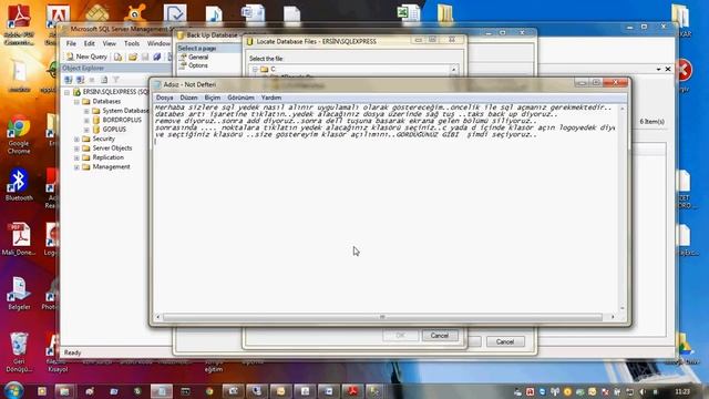 LOGO SQL YEDEK ALMA ANLATIM смотреть онлайн