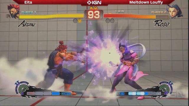 Ultra Street Fighter 4 Day 1 - Eita vs. Meltdown Louffy - Evo 2014 смотреть онлайн