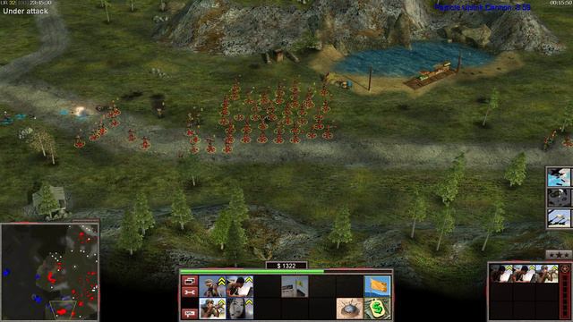 Rebellion Of The USA - As Infantry [C&C Generals Zero Hour]