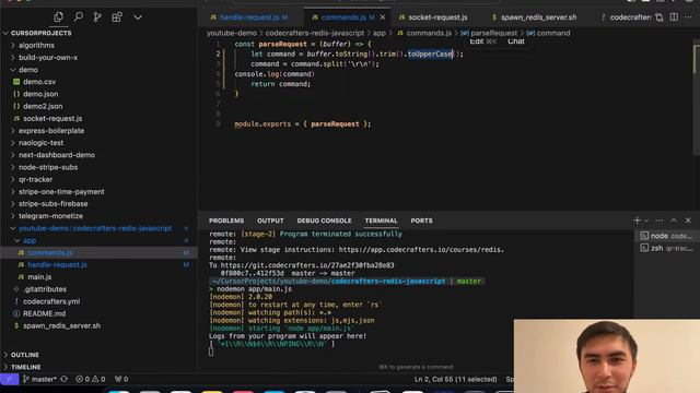 Redis nima? Node.js da redis server yozamiz. смотреть онлайн