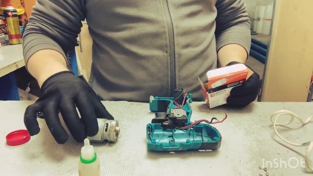 Как поменять двигатель на шуруповерте Варяг смотреть онлайн