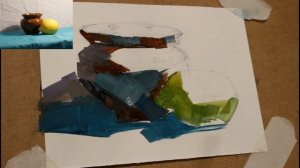 Урок №1 (Живописный этюд гуашью)