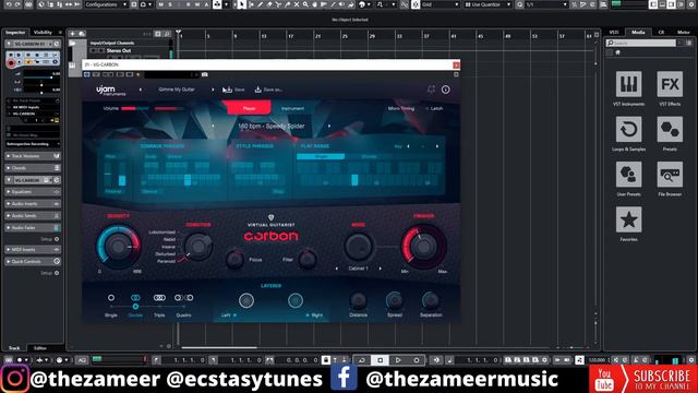UJAM-CARBON-VIRTUAL GUITARIST | GUITAR PLUGIN VST | DEMO SOUNDS
