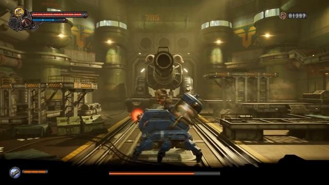 F.I.S.T.: Forged In Shadow Torch прохождение боссов : 6. Реактивный робот (ч.1) смотреть онлайн