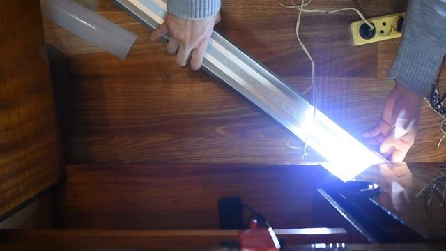 Ремонт LED светильника JazzWay 40 ватт смотреть онлайн