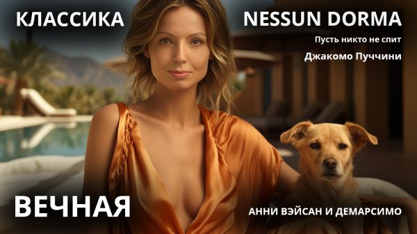 NESSUN DORMA. Лучшее исполнение 2024. Пусть никто не спит. Анни Вэйсан. Сделано в студии Демарсимо