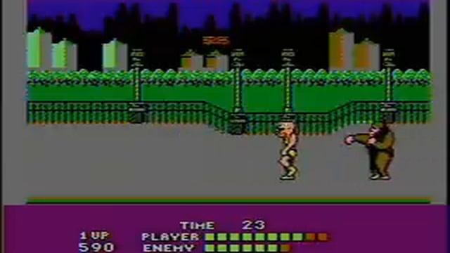 Bad Street Brawler - NES Gameplay смотреть онлайн