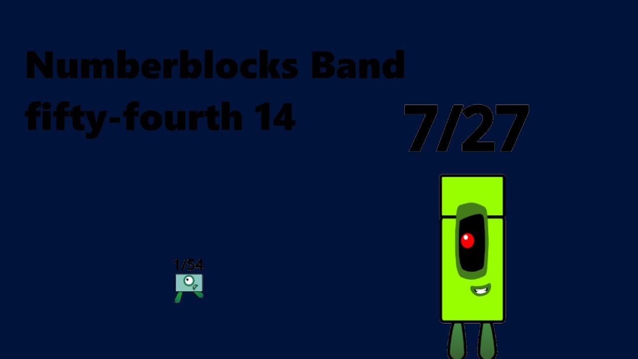 Numberblocks Band fifty-fourth 14 смотреть онлайн