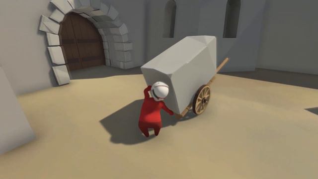 КУДА ЭТО Я ПОЛЕТЕЛ? ПЫТАЕМСЯ ПРОЙТИ СЛОЖНУЮ КАРТУ В HUMAN: FALL FLAT смотреть онлайн