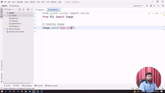 ?QR Code Reader in just 3 lines using Python | Hindi смотреть онлайн