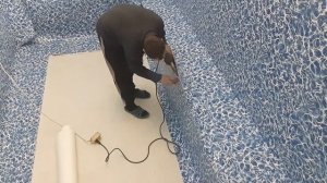 Отделка бассейна Эконом класс. Бюджетный вариант отделки бассейна пленкой ПВХ