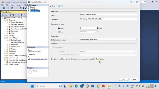 Database Backup | Part 3 - Full Database Backup | SSMS TSQL Tutorial #134 смотреть онлайн