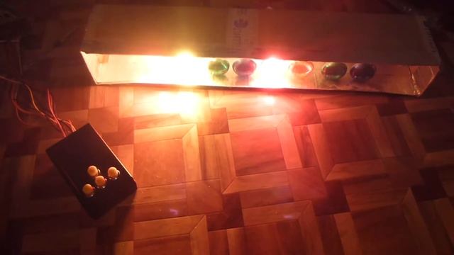 демонстрация работы блока управления светофором. смотреть онлайн