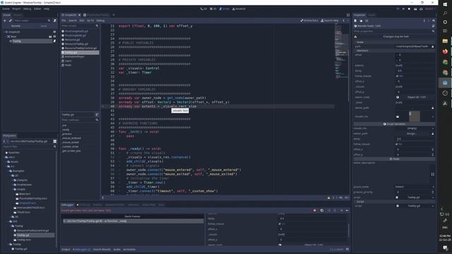 Godot custom tooltip - 2D&3D смотреть онлайн