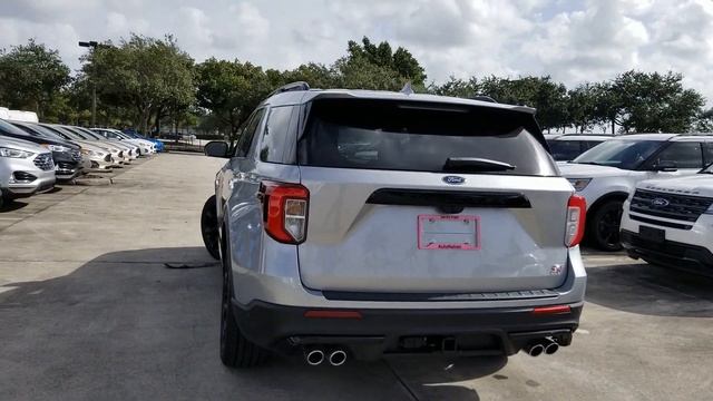 2020 Ford Explorer ST up close walkaround new 3.0 TwinTurbo V6 400HP 4WD смотреть онлайн