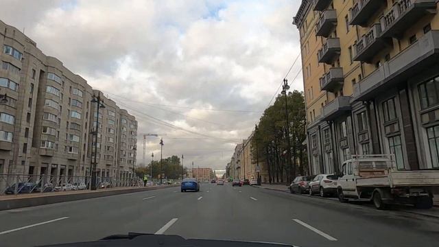Московский проспект (весь) - автопутешествие с видеокамерой. Full HD смотреть онлайн
