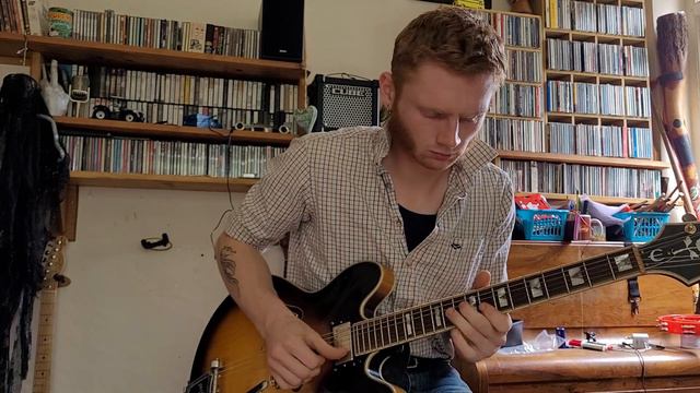 Slow Blues key of C #blues #jumpblues #fenderamps #epiphone #bigsby #outofphase смотреть онлайн