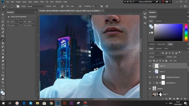 Как обработать фото в неоновом стиле? | Photoshop | NEON STYLE ART FOR JEFF SEID | Джефф Сейд смотреть онлайн