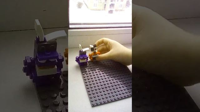 Аниматроники из Лего!!!!Бонни,Фокси и Фредди!!! смотреть онлайн