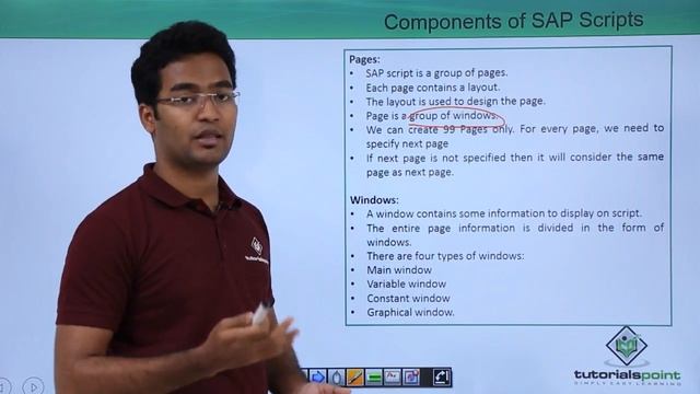 SAP ABAP - Components of SAP Scripts смотреть онлайн