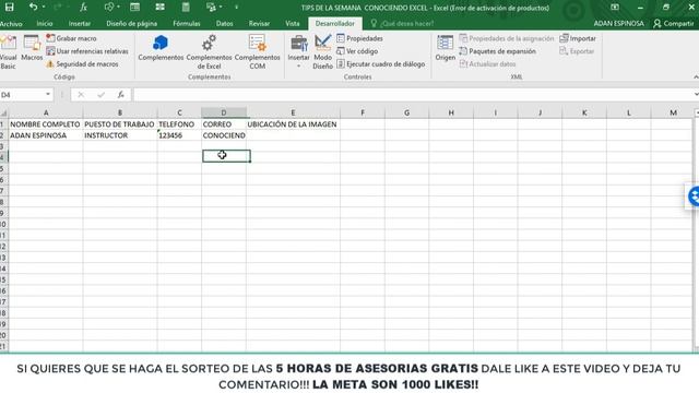 Como HACER una Base de Datos CON IMAGENES EN EXCEL VBA (SUPER FACIL) ? - 2021 | CONOCIENDO EXCEL смотреть онлайн
