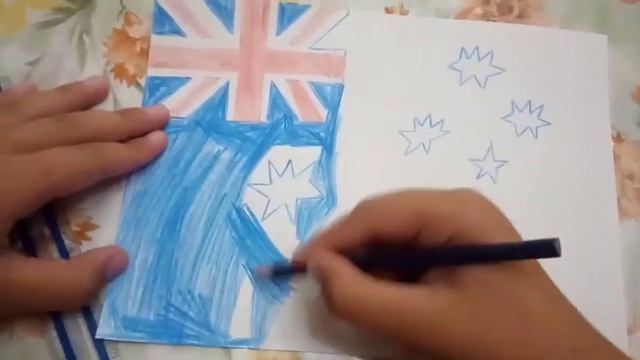 Как нарисовать флаг Австралии смотреть онлайн