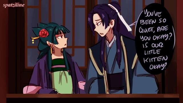 Pregnant Maomao tries to protect her baby [Apothecary Diaries Comic] смотреть онлайн