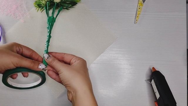 Мыловарение. Букет в руку из мыльных роз. смотреть онлайн