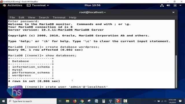 Free MariaDB tutorial for beginners | Free MariaDb online course | MariaDB create user | harisystem смотреть онлайн