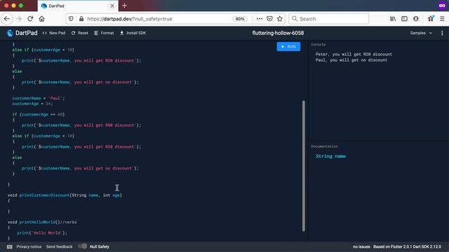 Dart Functions - Introduction to Functions смотреть онлайн