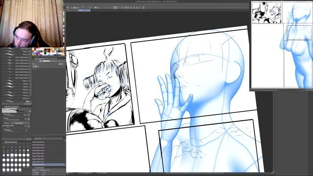 Рисую робота и пухляшек.