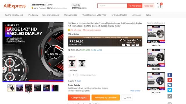 Zeblaze Vibe 7 Pro Lançamento!! Novo Smartwatch, vale a pena Comprar? смотреть онлайн