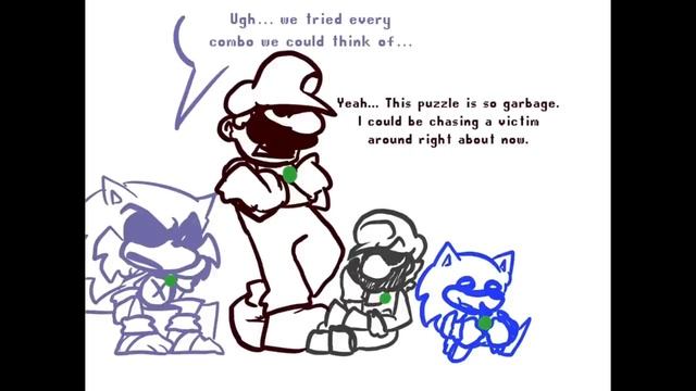 [SCRAPPED] Mario’s Madness x Sonic.EXE: PRISON ESCAPE! [COMIC DUB] смотреть онлайн
