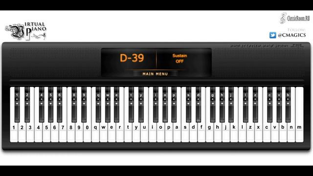 Edvard Grieg - In the Hall of the Mountain King [Virtual Piano] смотреть онлайн