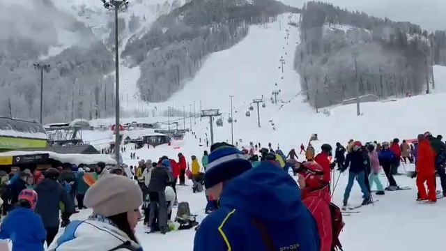 А в горах сейчас веселье!!! 2 марта 2021 г. смотреть онлайн