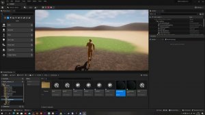 UE 5. 02-Добавляем физ. материал на авто-материал ландшафта. Add phys. material to auto-land. mat.