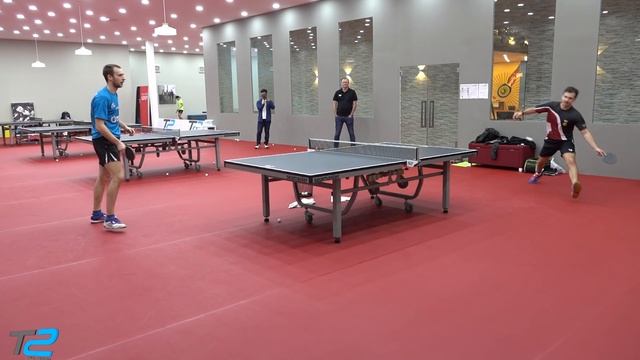 T2APAC | Timo Boll & Aleksandr Shibaev Backstage Training Pre-Team Championships Finals смотреть онлайн