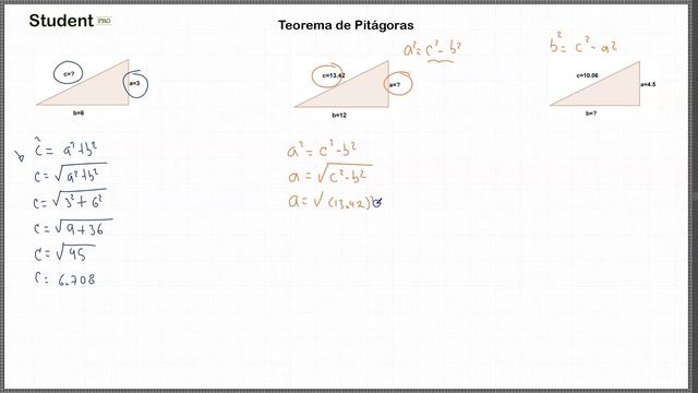 MATE2 1 5 Teorema de Pitagoras смотреть онлайн