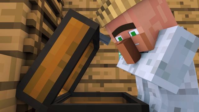 Snowman & Villager Life 1 - Minecraft Animation смотреть онлайн