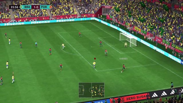 FIFA 23 - Brasil vs Portugal | Oitavas de Final World Cup Qatar 2022 | PS5™ [4K60] смотреть онлайн