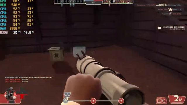 Team Fortress 2 on Intel Core i3 6006u - HD Graphics 520 - 4GB RAM смотреть онлайн
